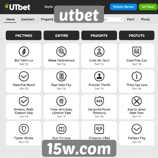 Análise das funcionalidades do site utbet